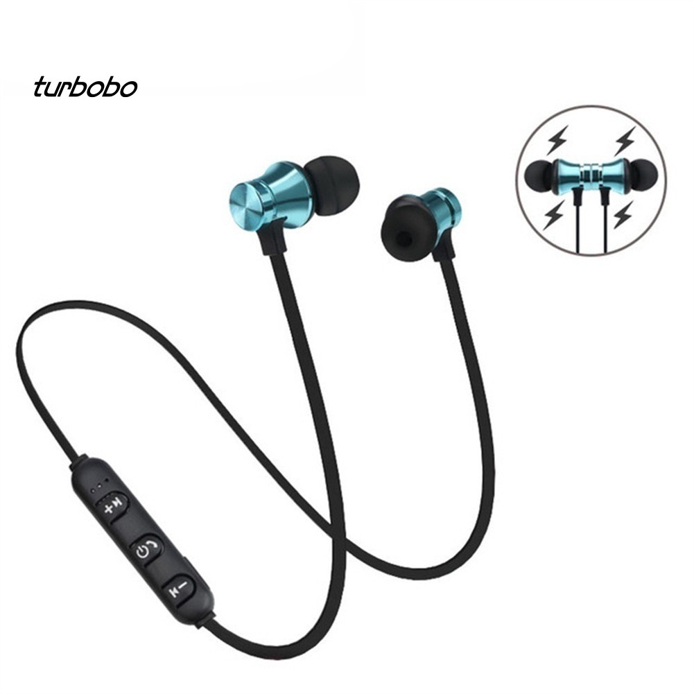 Tai nghe nhét tai không dây Bluetooth 4.2 tích hợp micro thiết kế từ tính phong cách thể thao