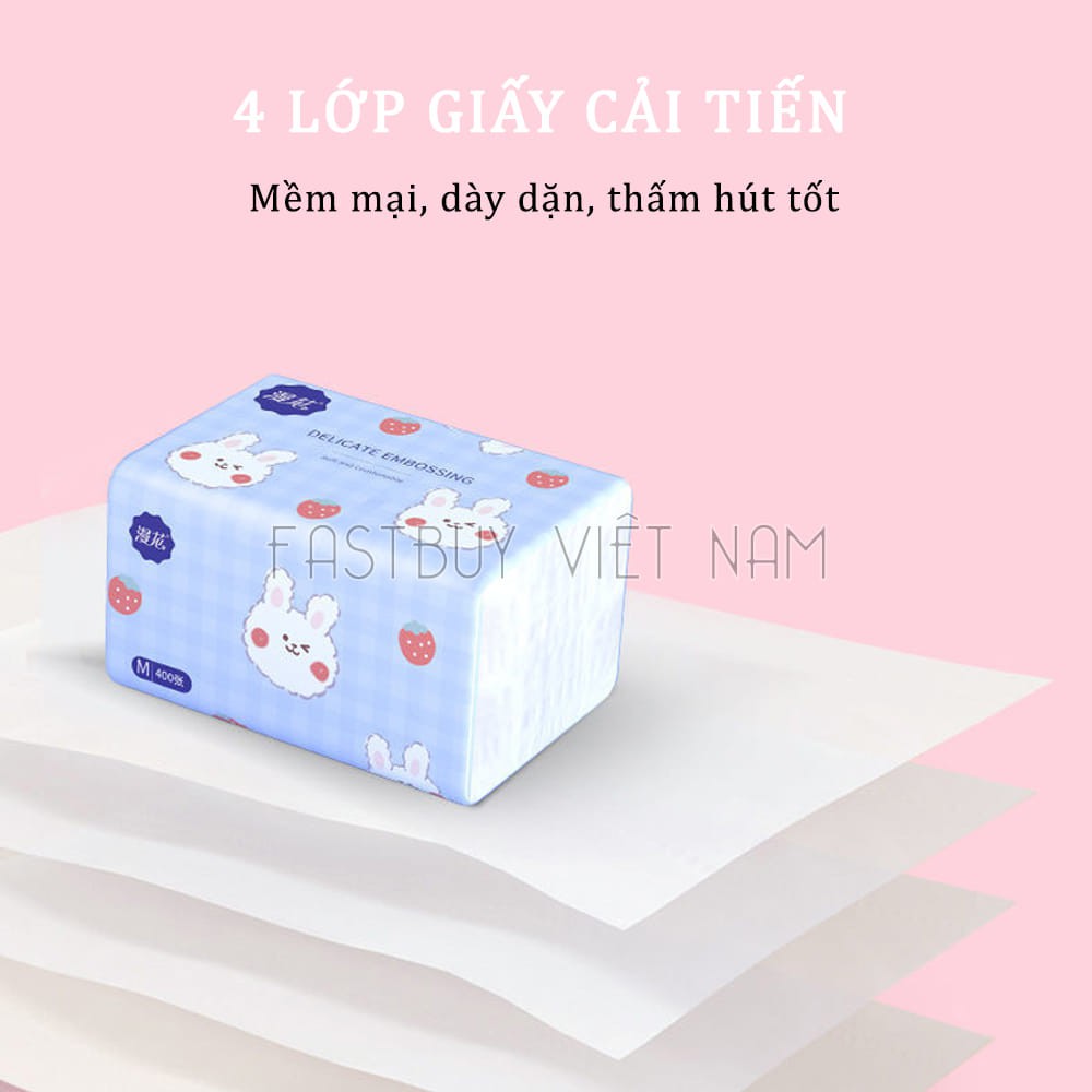 GIẤY ĂN CẦU VỒNG XIN 1 GÓI LẺ 300 TỜ MÀU XANH