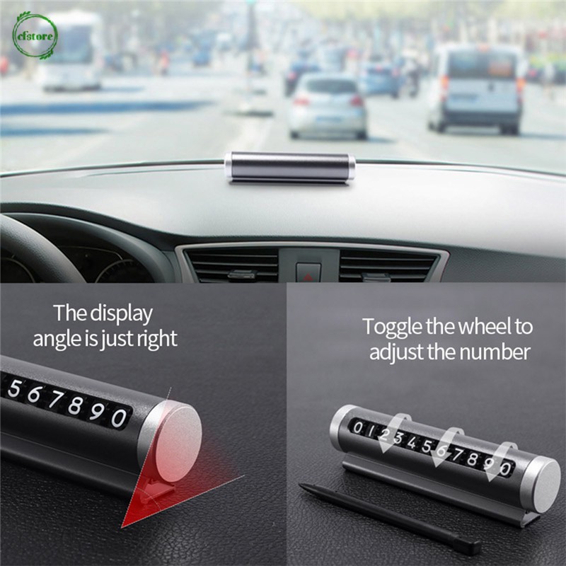 Bảng đỗ xe tạm thời chất liệu bằng nhôm tiện lợi cho xe hơi chất lượng cao