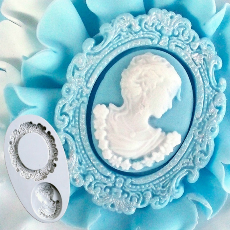 Khuôn Silicone Tạo Hình Trang Trí Bánh Dễ Thương