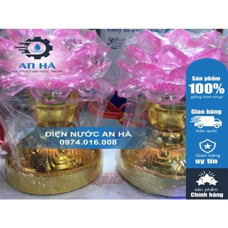 ĐÈN LED THỜ CÚNG HOA SEN (Giá 1 cái )