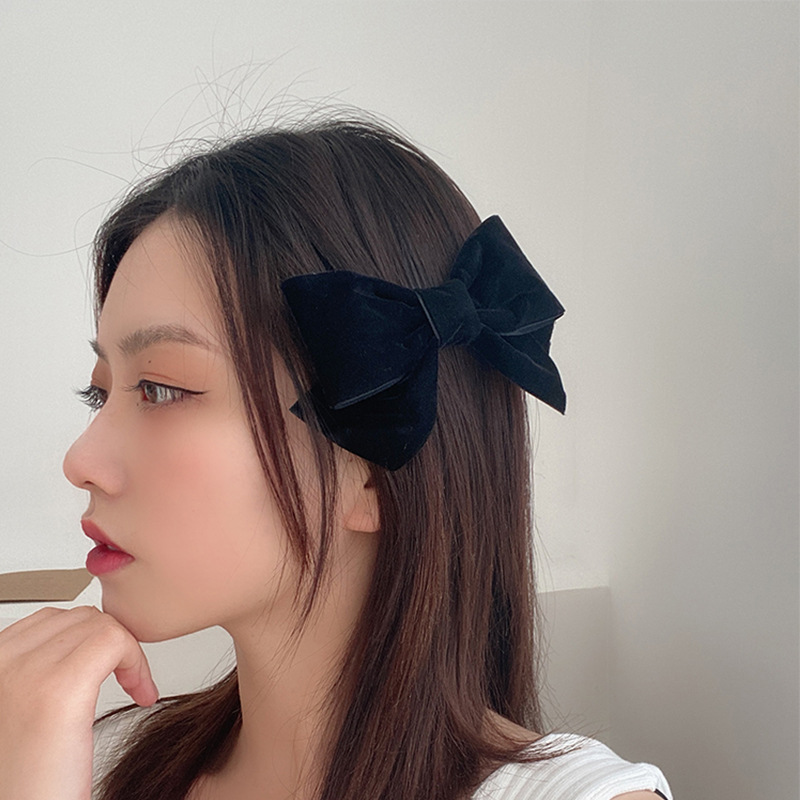 Kẹp tóc đính nơ xinh xắn cho nữ