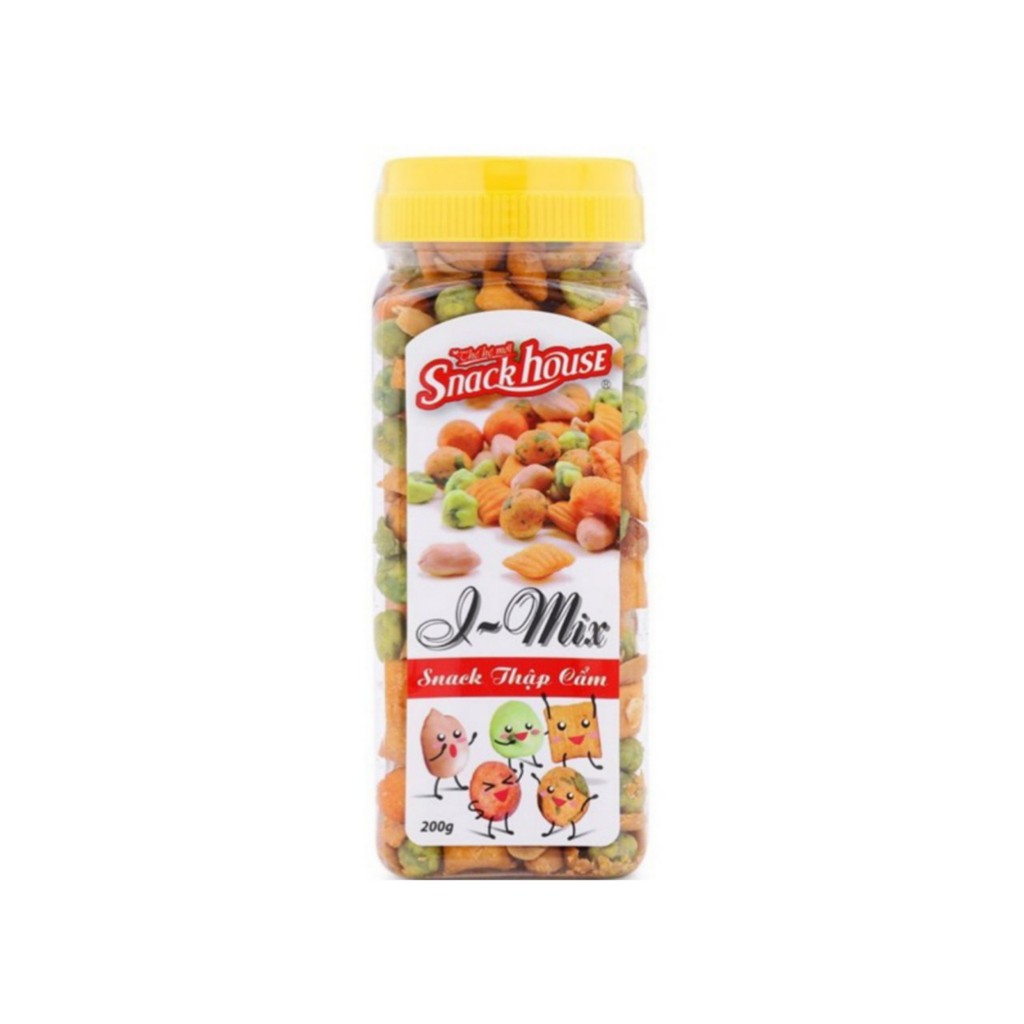 Đậu Hà Lan / Đậu Phộng Snack House Đủ Vị Hộp 190gr