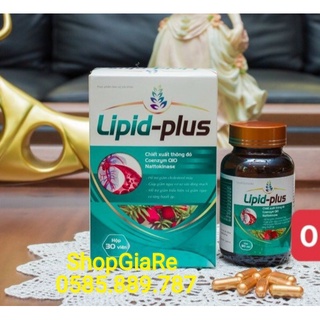 Viên uống Lipid Plus hỗ trợ giảm Cholesterol mỡ trong máu, cao huyết áp
