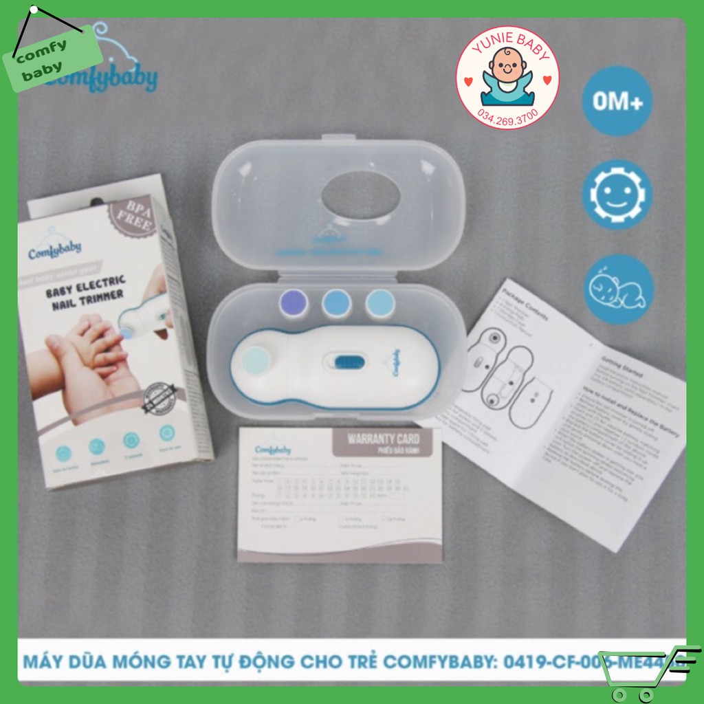 Máy dũa móng tay tự động cho trẻ Comfybaby