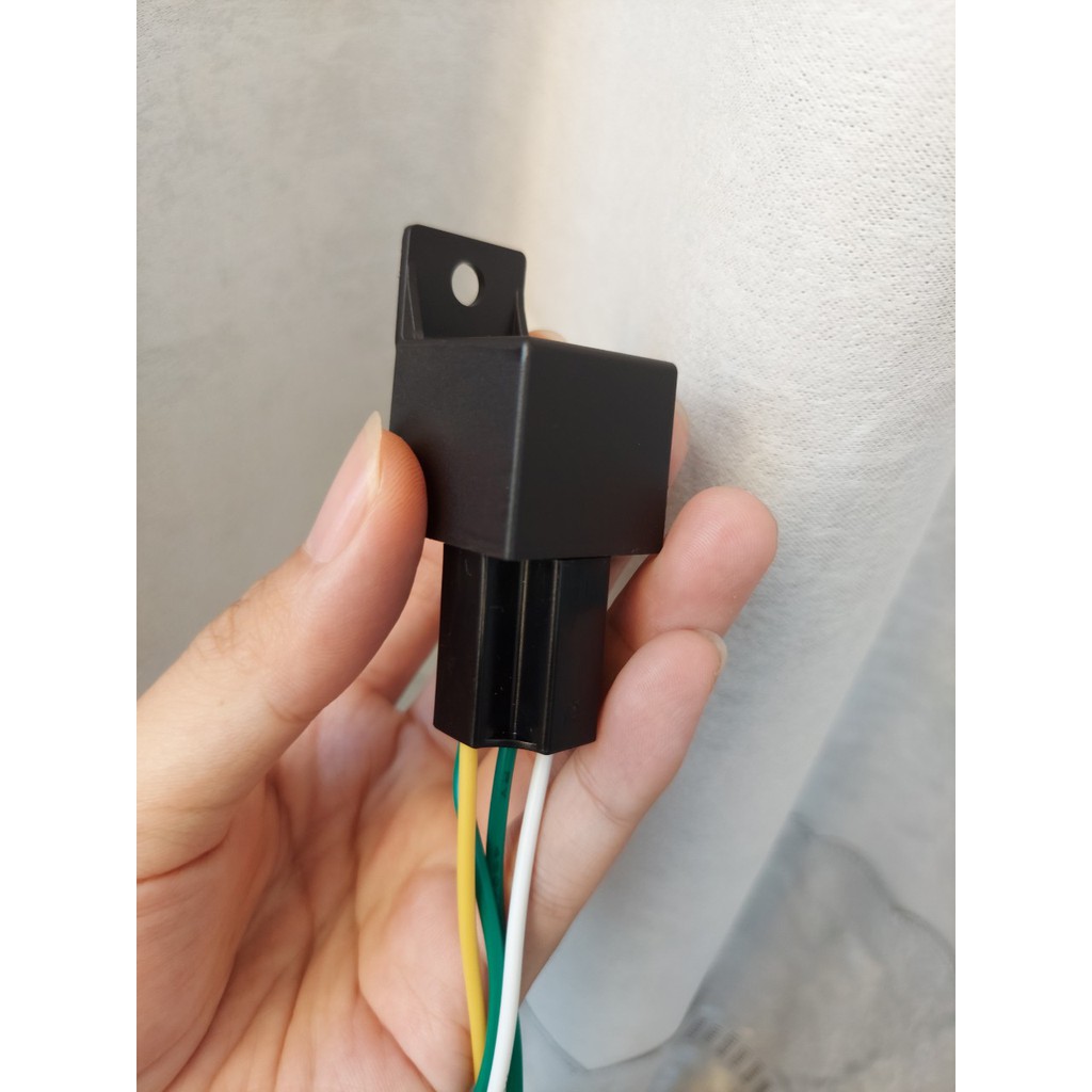 Rơ le 12V chống trộm định vị GPS 4 chân, 5 chân thường Đóng (relay thường đóng)