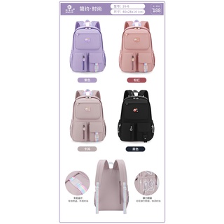 Balo teen beibulan premium-backpack fashion female-backpack female senior multi-purpose multi-compartment