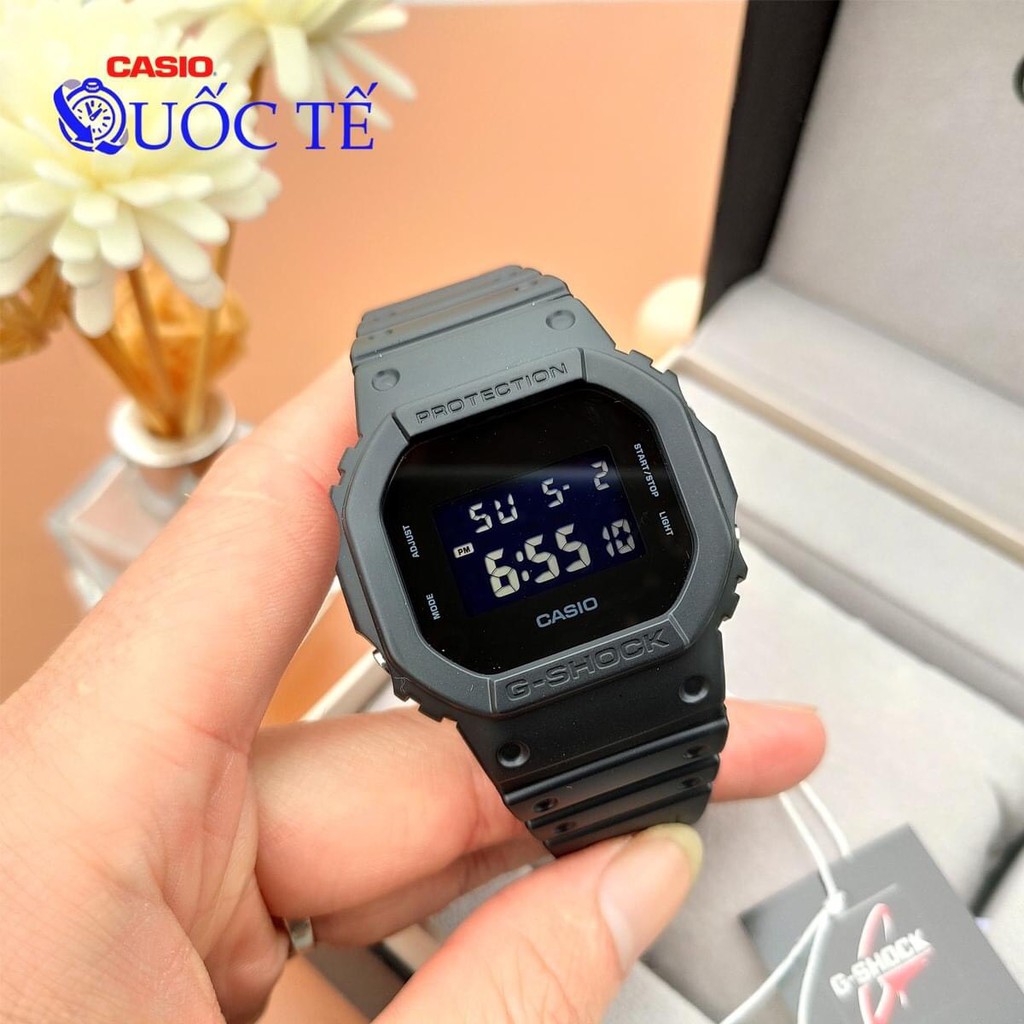 Đồng hồ nam Casio Gshock DW-5600BB-1CR –Chống nước 200m, Nam tính, 42mm, Đen huyền ảo | BigBuy360 - bigbuy360.vn