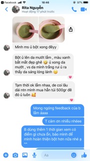 Ủ tắm trắng da handmade