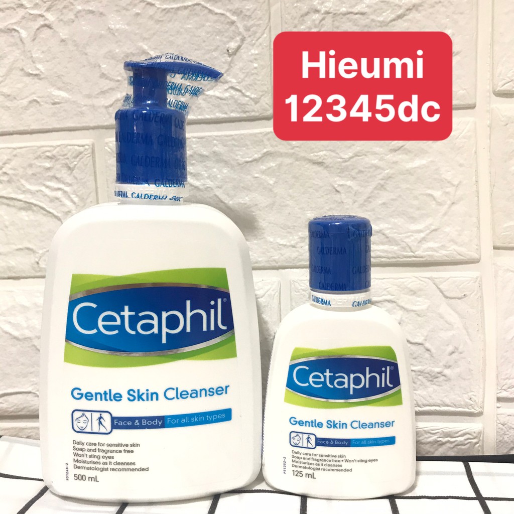 [HÀNG CHÍNH HÃNG] SỮA RỬA MẶT CETAPHIL