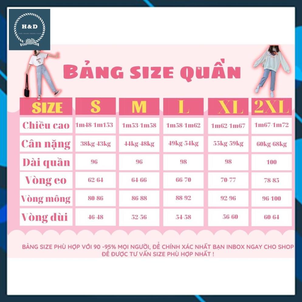 [HOT] Quần jeans baggy nữ, jean bò ống suông, rộng style hàn Quốc hit hot 2021 | BigBuy360 - bigbuy360.vn