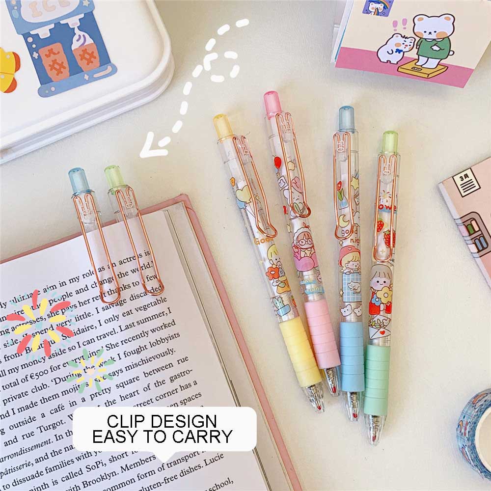 1 cây bút bi nhấn nước ngọt ngào dễ thương cho bạn gái
