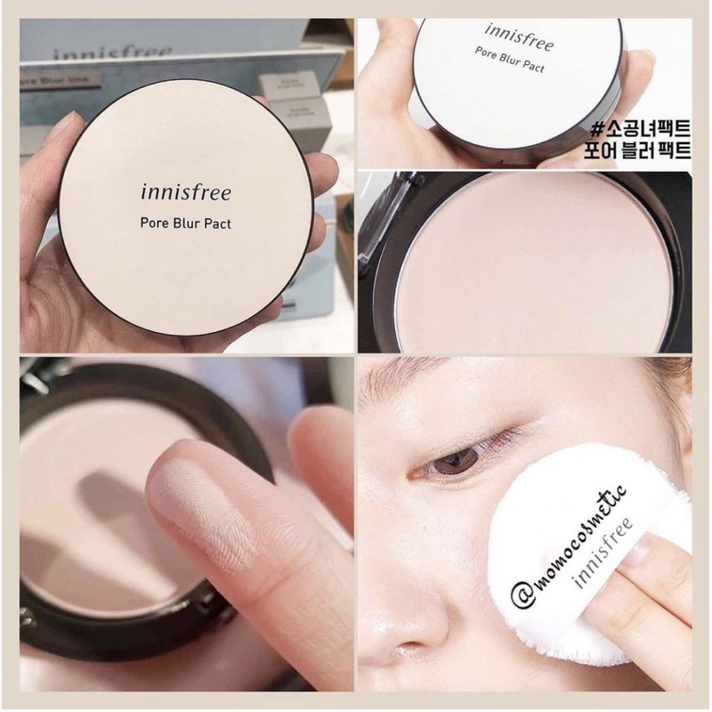 Phấn phủ dạng nén Innisfree Pore Blur Pact