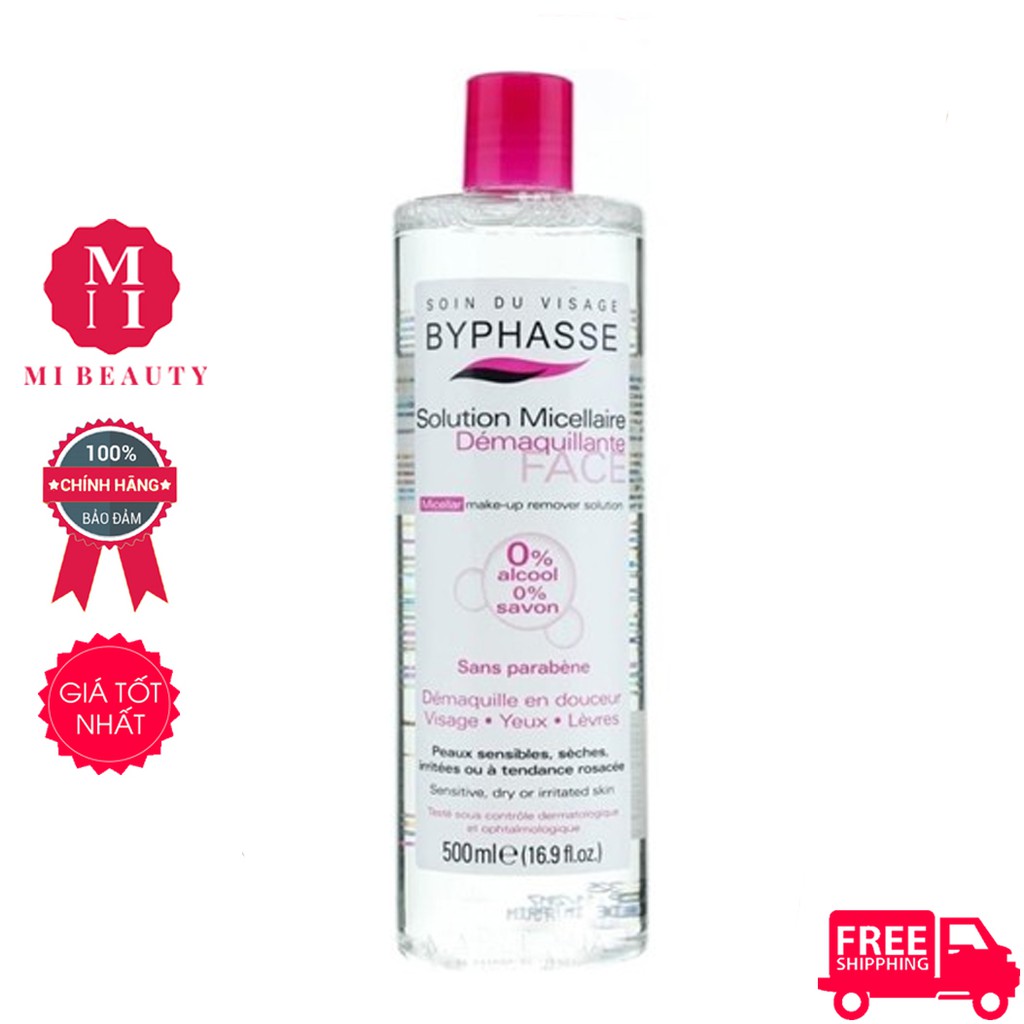 Nước Tẩy Trang Byphasse Solution Micellaire Face 500ml