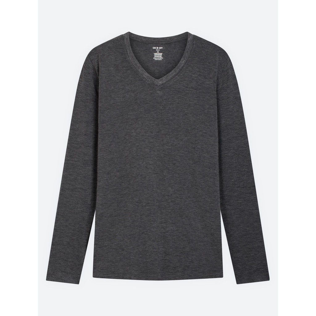 [Mã WABRON50K giảm 10% tối đa 50K đơn 250K] Áo giữ nhiệt nam cổ tim ONOFF - TL17001 | BigBuy360 - bigbuy360.vn