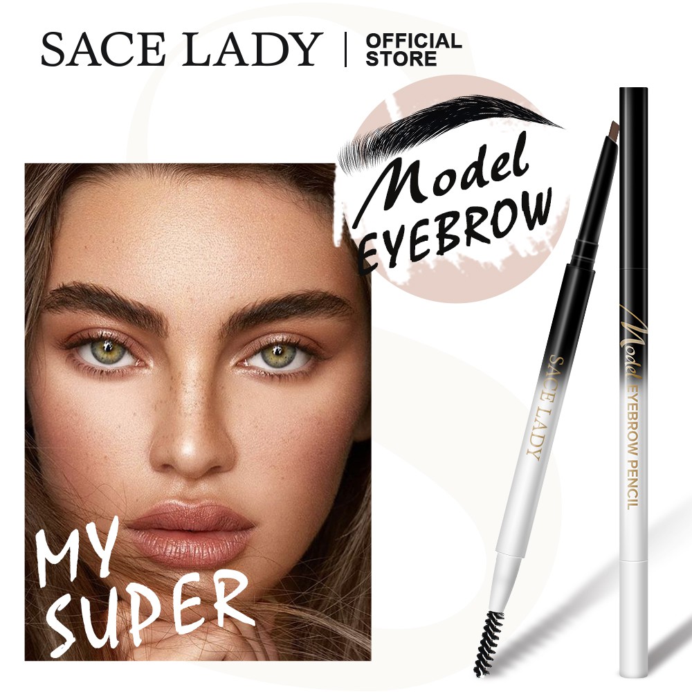 Chì Kẻ Mày SACE LADY Đầu Tam Giác 2 Đầu Lâu Trôi 4 Màu Lựa Chọn 0.12G/0.001OZ | BigBuy360 - bigbuy360.vn