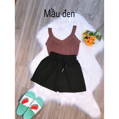 Quần short Đùi Chất Mát Lạnh Thời Trang Nữ Freesize từ 40 đến 62kg
