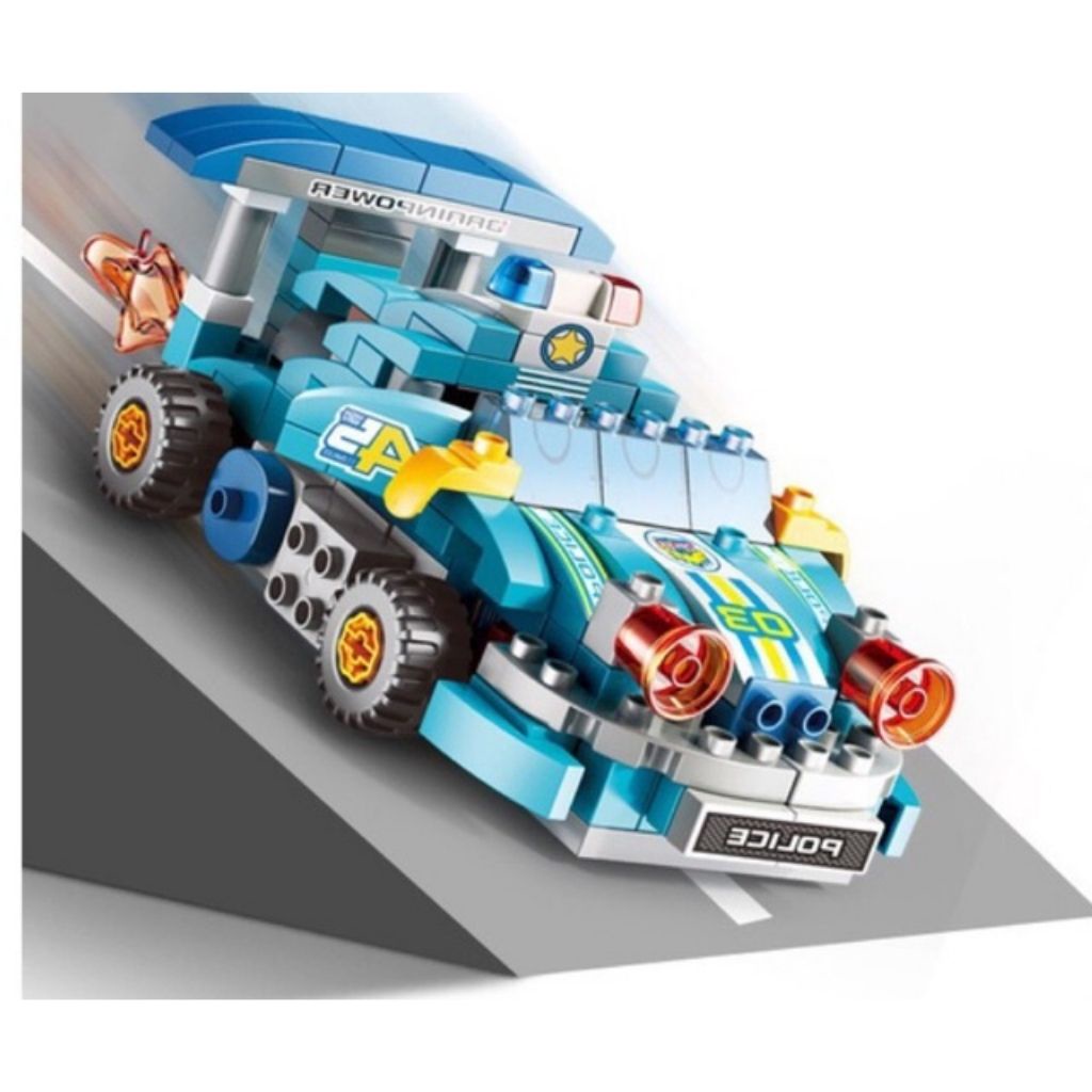 Lego Xe Đua 182 Chi Tiết Cực Đẹp, Đồ Chơi Lắp Ghép Cỡ Lớn 3in1 Cao Cấp Cho Bé Yêu, Alokids Tb