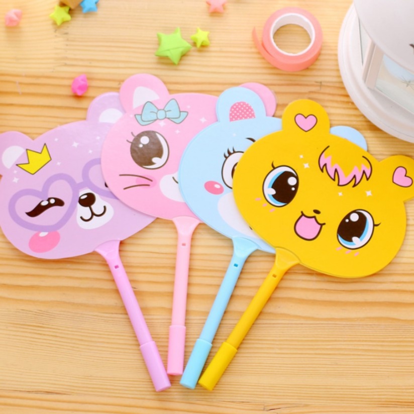Bút bi mèo hình chiếc quạt mini DUASHOP