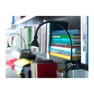 Đèn kẹp bàn đọc sách JANSJÖ IKEA Đen