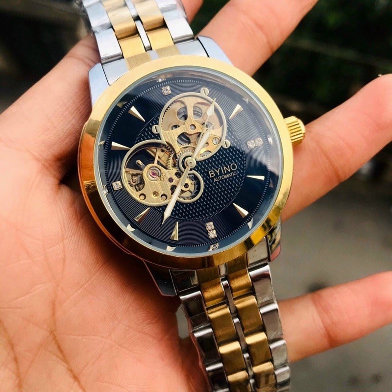 ĐỒNG HỒ NAM AUTOMATIC CHÍNH HÃNG BYINO SANG TRỌNG FULLBOX
