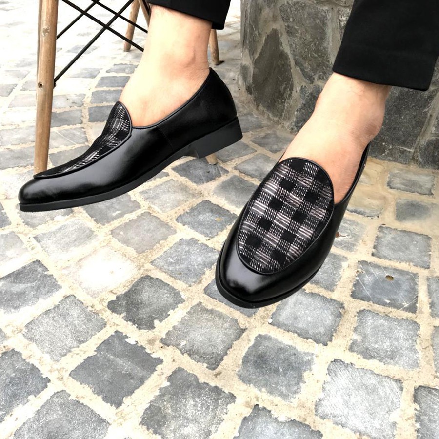 Giày tây nam loafer Lucacy da bò cao cấp LC235CR