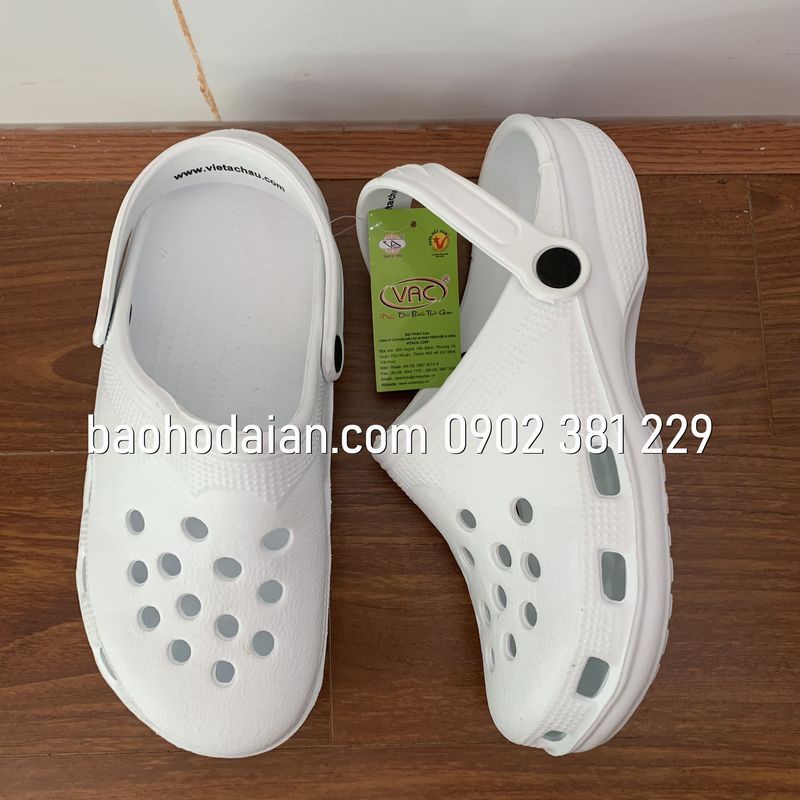 Dép sục nhựa EVA siêu nhẹ đi phòng sạch, bệnh viện VAC SHA001