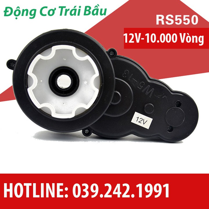 Động Cơ Trái Bầu 12V10.000 Vòng