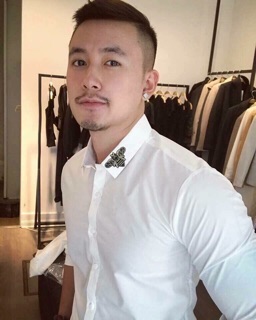 Sơ mi DG cổ ong thêu