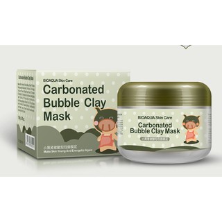 Mặt nạ dưỡng da cấp ẩm sủi bọt thải độc Carbonated Bioaqua