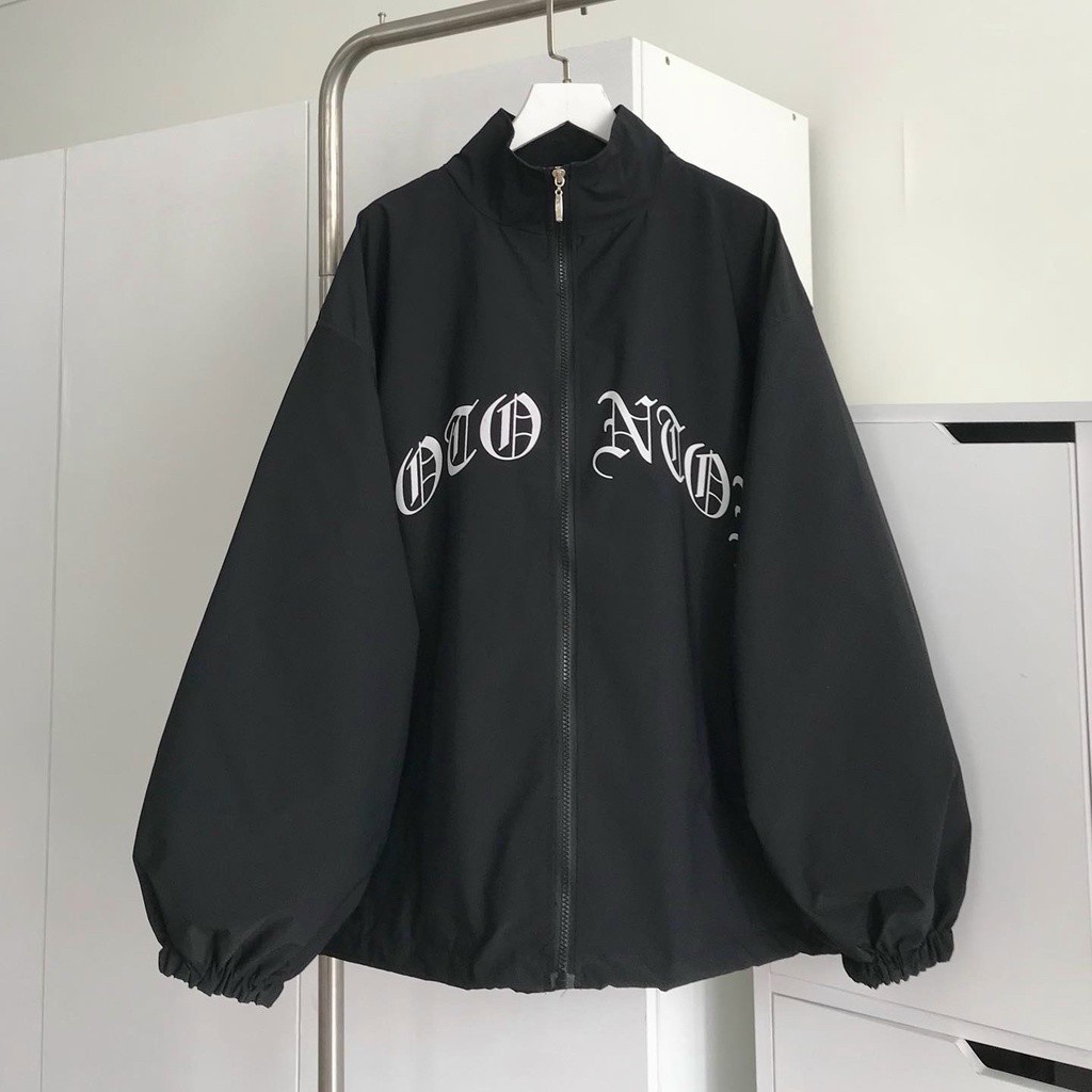 Áo khoác dù nữ chất 2 lớp dày dặn kiểu dáng cổ bẻ form rộng full ziper cực đẹp thích hợp đi chơi đi học