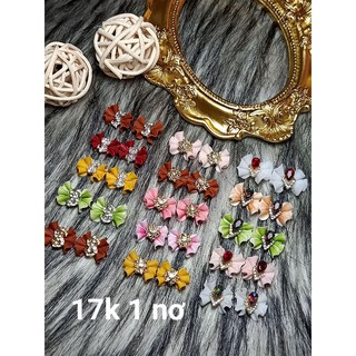 Nơ bột 5D nhụy charm cao cấp N08