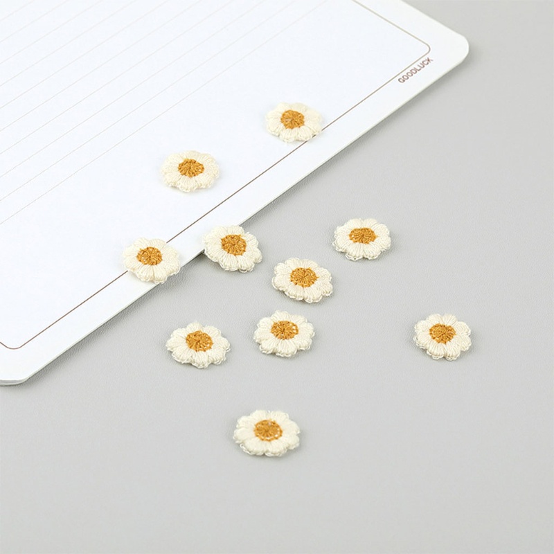 Set 50 Sticker Ủi Thêu Hình Hoa Mận Dễ Thương