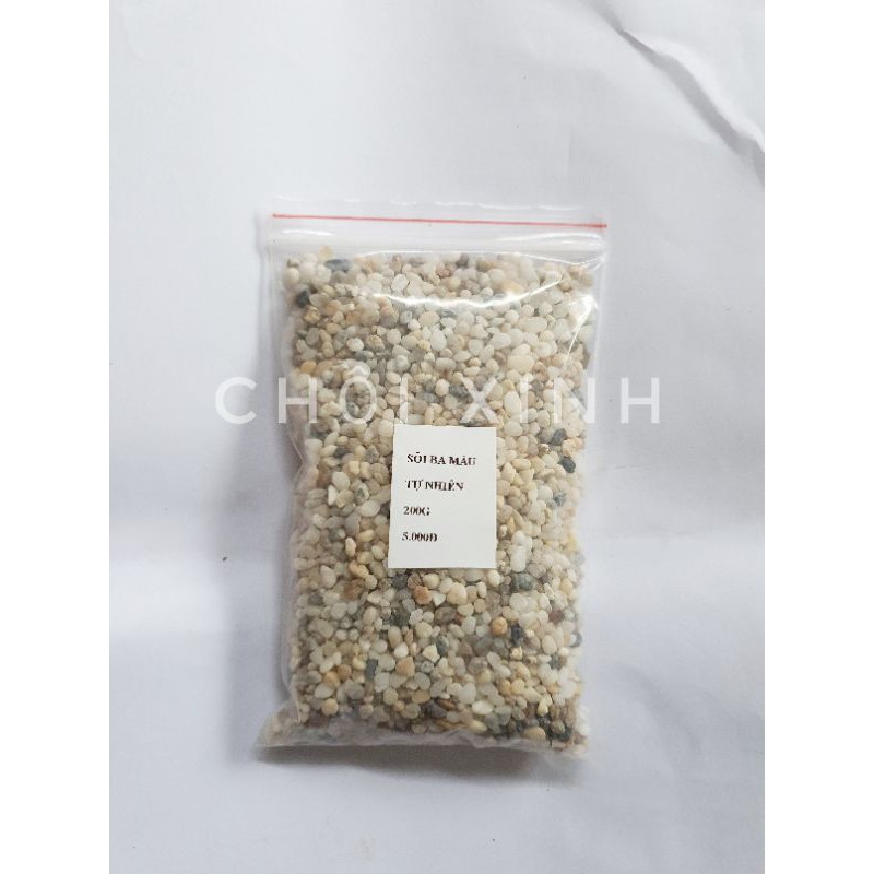 Sỏi 3 màu tự nhiên ( túi 200G )