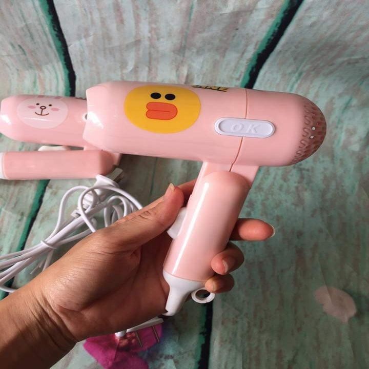 Máy xấy tóc mini bỏ túi icon siêu cute -Rẻ nhất