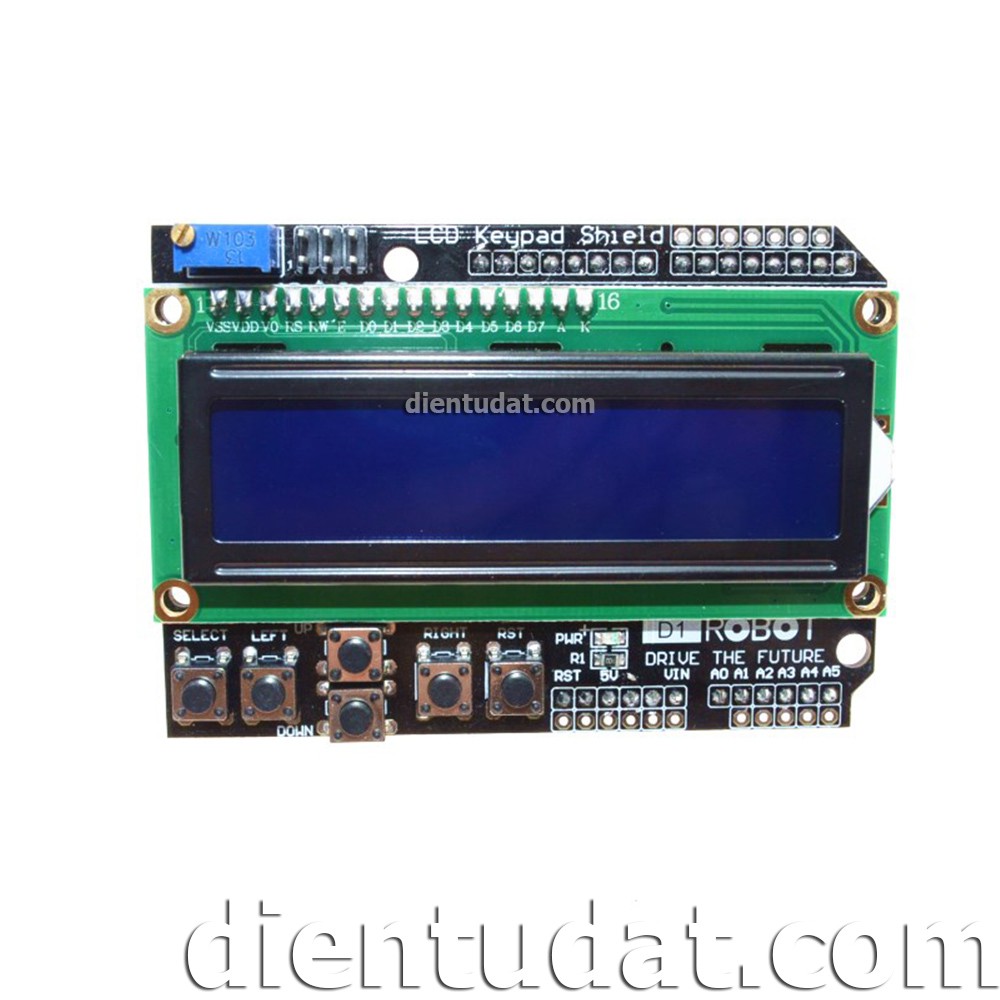 Mạch Arduino Shield LCD 1602