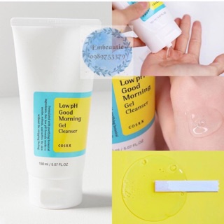 Sữa rửa mặt dịu nhẹ Low PH Good Morning Gel Cleanser Cosrx