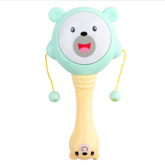 Lục Lạc Nhựa ABS Hình Gấu Đáng Yêu Cho Trẻ Sơ Sinh - Trẻ Em