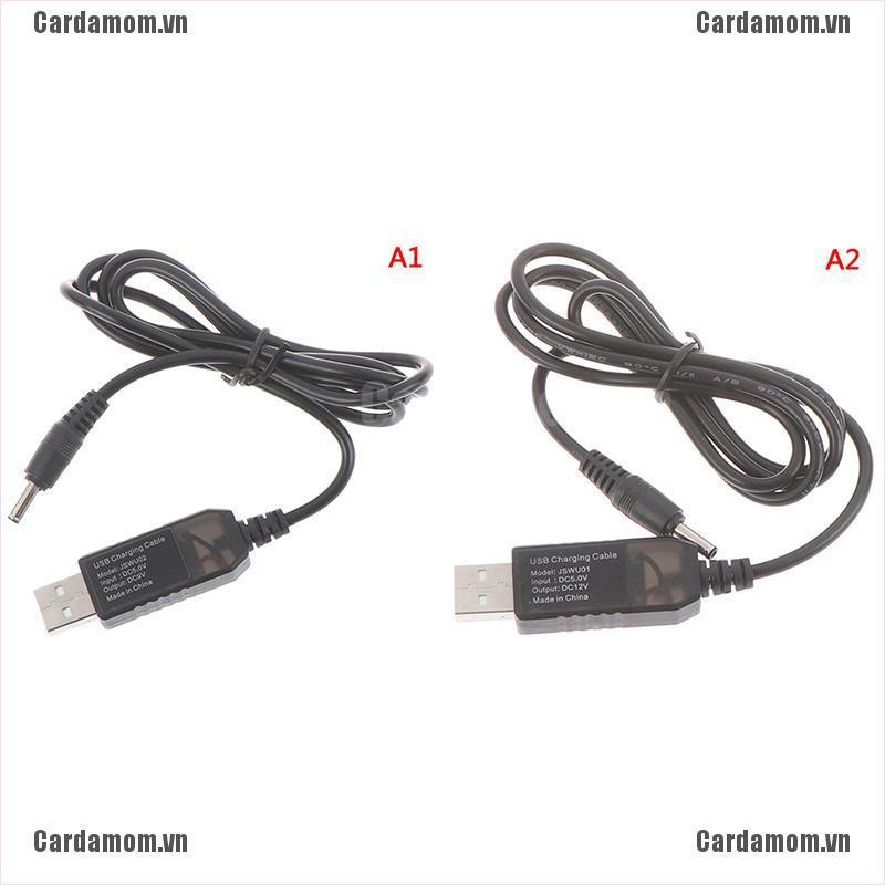 Dây Cáp Chuyển Đổi Từ 3.5x1.25mm Usb 5v Sang 9v 12v