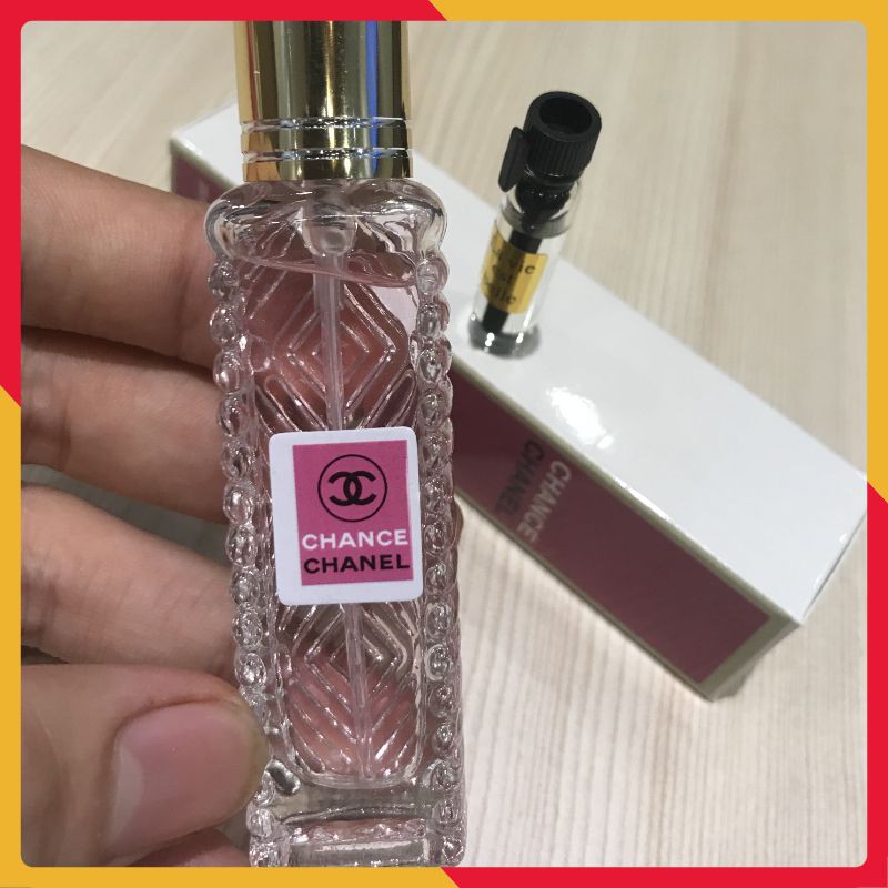 Nước Hoa mini Chance Hồng 20ml 6D Hương Thơm Nữ Tính, Nhẹ Nhàng Lưu Hương 12h Nước Hoa Nữ Thơm Lâu | Thế Giới Skin Care