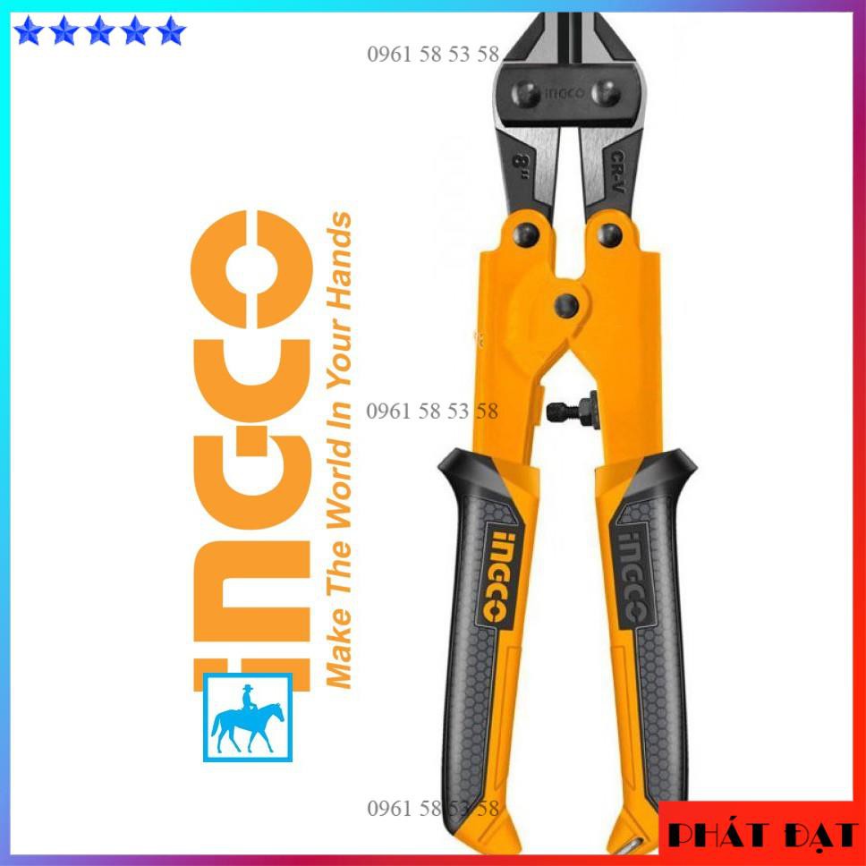 iNGCO kìm cắt sắt kìm cộng lực 8 inch 200mm Mini Cr.V Bolt Cutter HMBC0808 - TĐSG