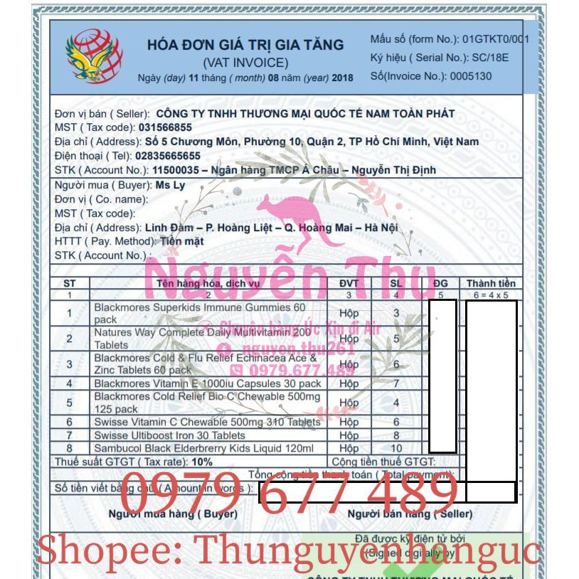 ĐỦ BILL - Vitamin E tự nhiên Blackmores Natural E 1000 lọ 30 viên