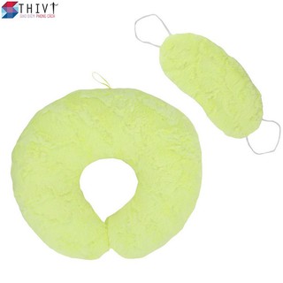 Combo gối chữ U và bịt mắt - THIVI