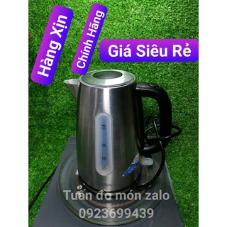 {follow-500k} Bình đun siêu tốc Delites 1.7 lít K014QN (hàng chính hãng đã dùng )