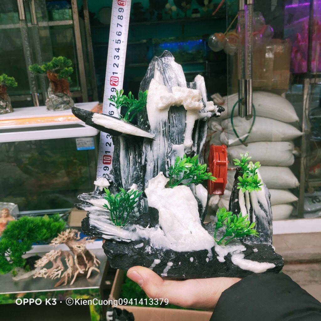 Mô Hình Núi - Hòn non Bộ - Trang Trí Bể cá cảnh