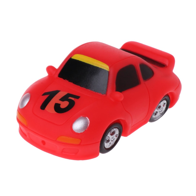 Đồ Chơi Cao Su Mềm Hình Xe Hơi Nhiều Màu Có Tiếng Kêu Khi Bóp Khi Tắm