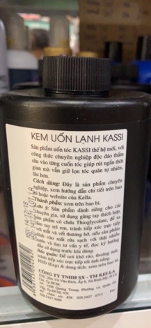 Uốn lạnh Kassi siêu dưỡng chất 500mlx2