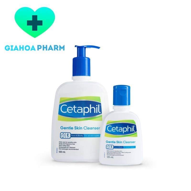 [CHÍNH HÃNG] Cetaphil Gentle Skin Cleanser - Sữa rửa mặt dịu nhẹ làm sạch bụi bẩn, an toàn cho da nhạy cảm, da khô, mụn