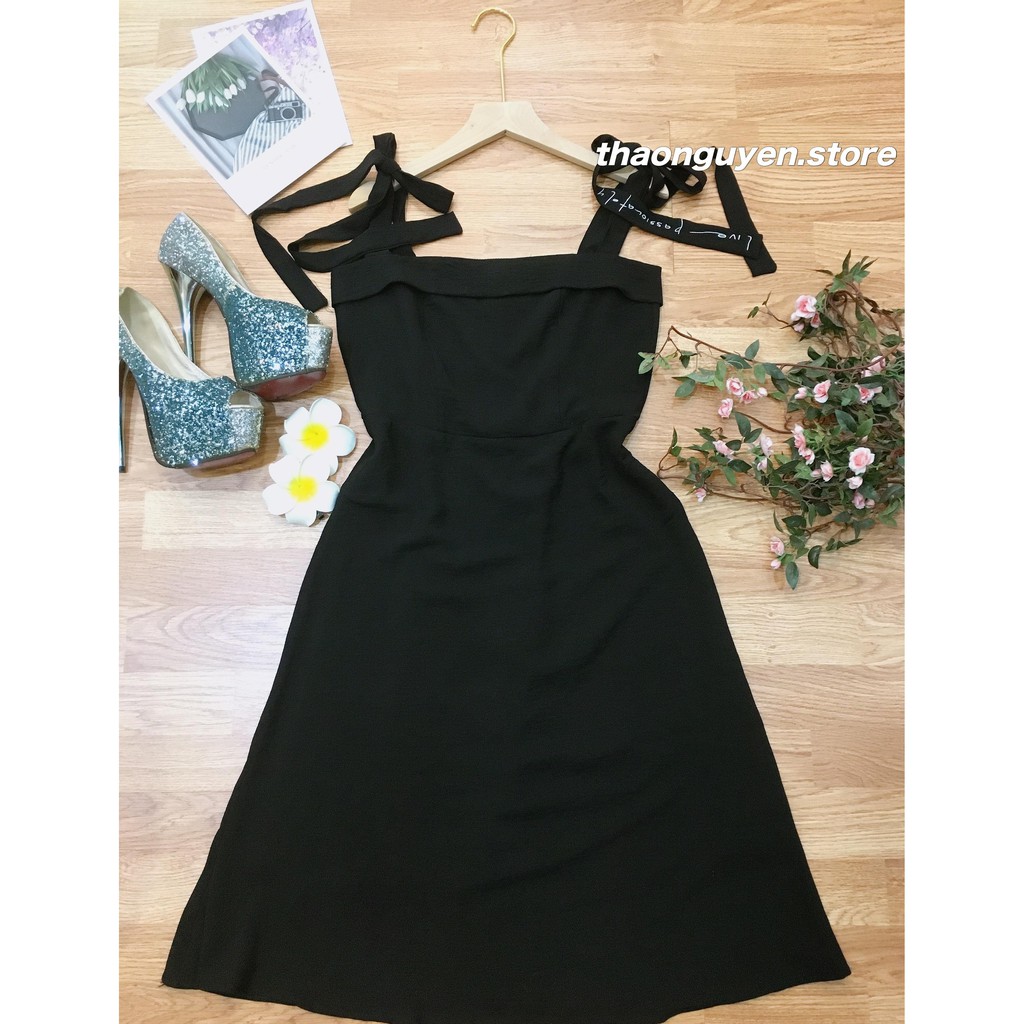 đầm maxi nữ phối thêu dây cá tính 💖FREESHIP💖 đầm nữ hottrend 2019 TM091 | BigBuy360 - bigbuy360.vn