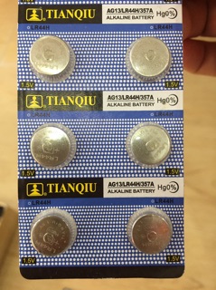 Vỉ pin AG13 🥇Vỉ(10 viên)